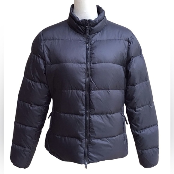 Dover Black Quilted Packable Down Jacket Coat Size Large - Picture 1 of 7